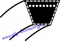 Klinový řemen  John Deere X-125/ X-145  (12,7 x 2635,2) (GX20072)